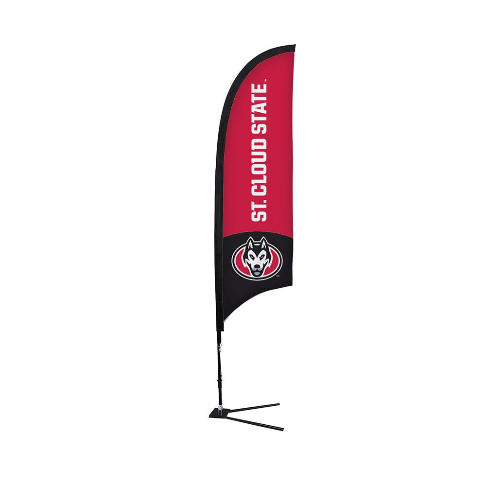 St Cloud State Huskies Ncaa 7 Foot Razor Sail Sign