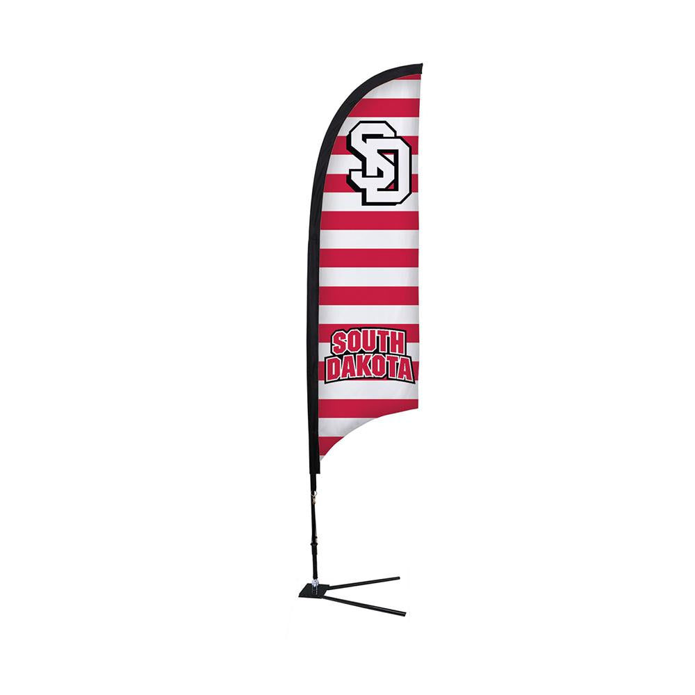 South Dakota Coyotes Ncaa 7 Foot Razor Sail Sign