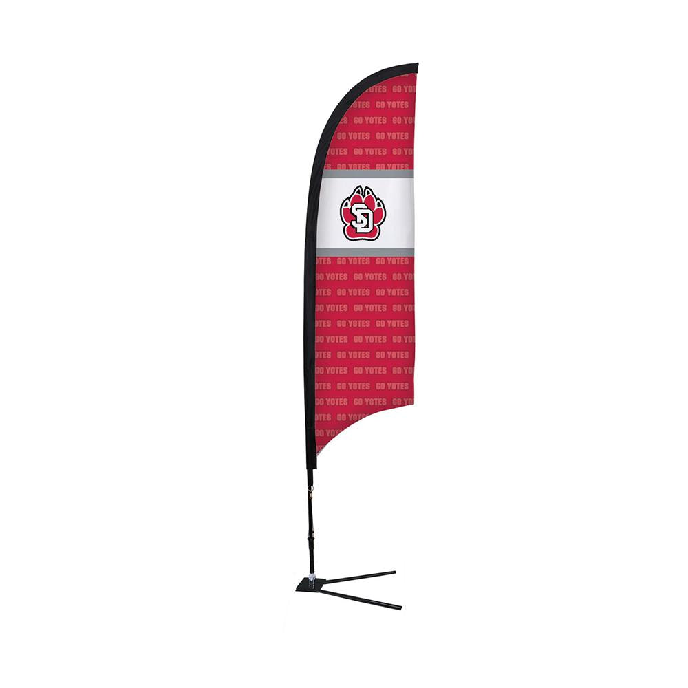 South Dakota Coyotes Ncaa 7 Foot Razor Sail Sign