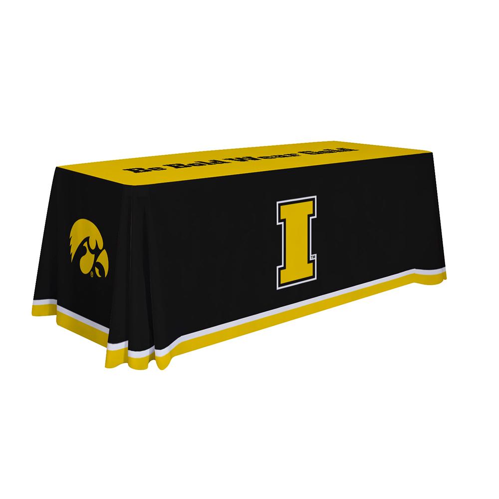 Iowa Hawkeyes Ncaa 6 Foot Table Throw