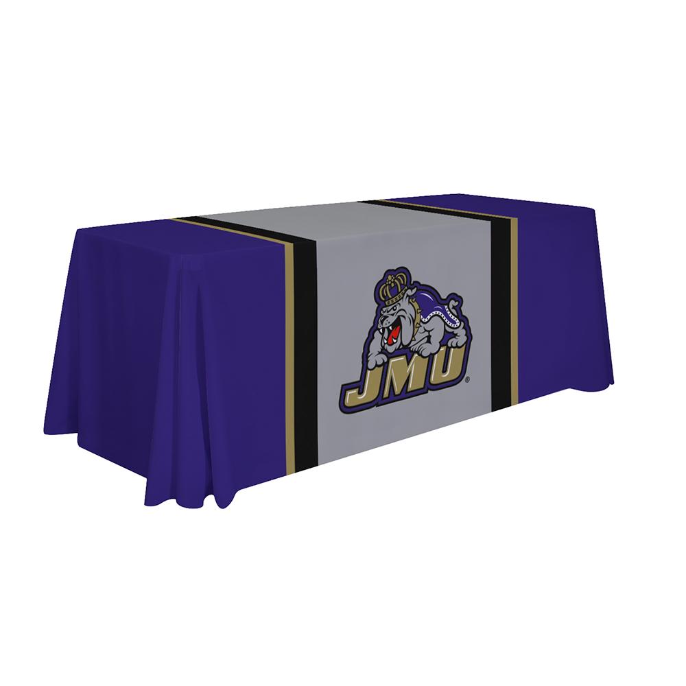 James Madison Dukes Ncaa 6 Foot Table Throw