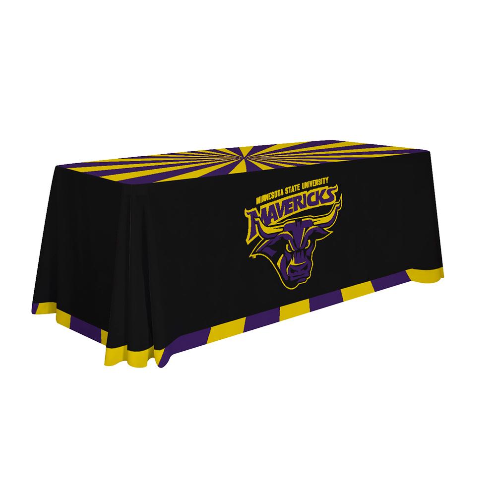 Minnesota State Mankato Mavericks Ncaa 6 Foot Table Throw