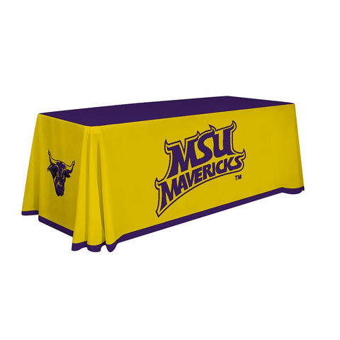 Minnesota State Mankato Mavericks Ncaa 6 Foot Table Throw