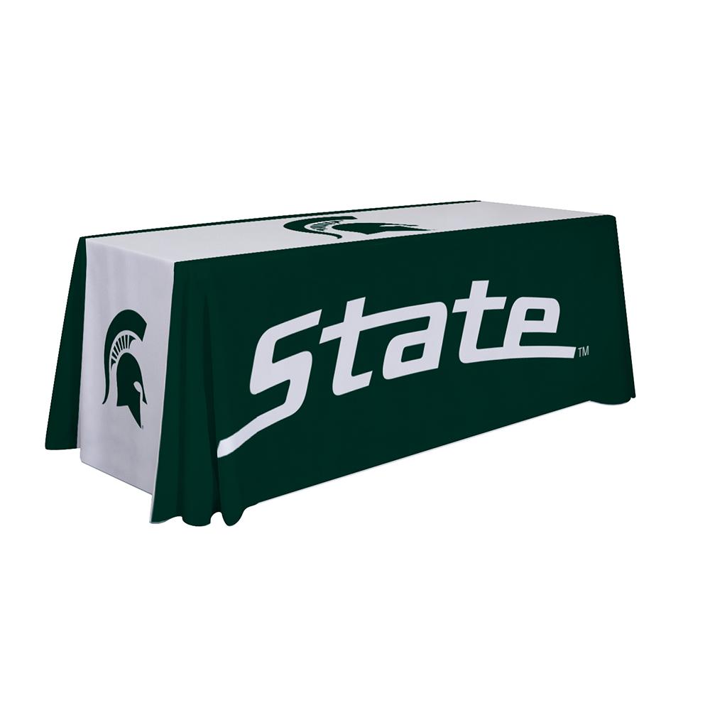 Michigan State Spartans Ncaa 6 Foot Table Throw