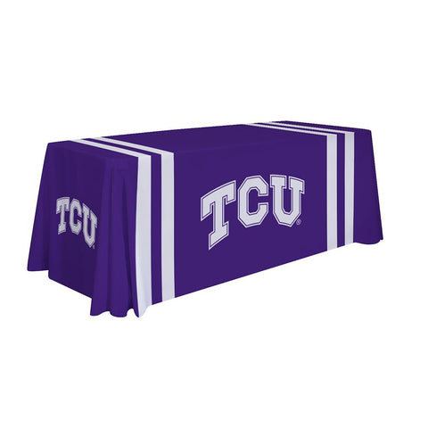 Texas Christian Horned Frogs Ncaa 6 Foot Table Throw