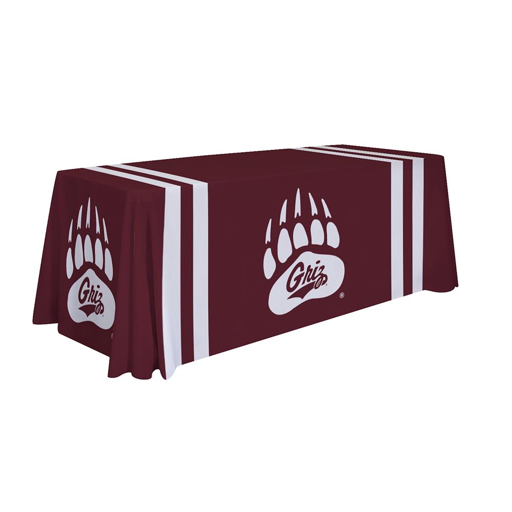 Montana Grizzlies Ncaa 6 Foot Table Throw