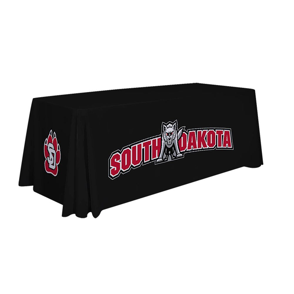 South Dakota Coyotes Ncaa 6 Foot Table Throw