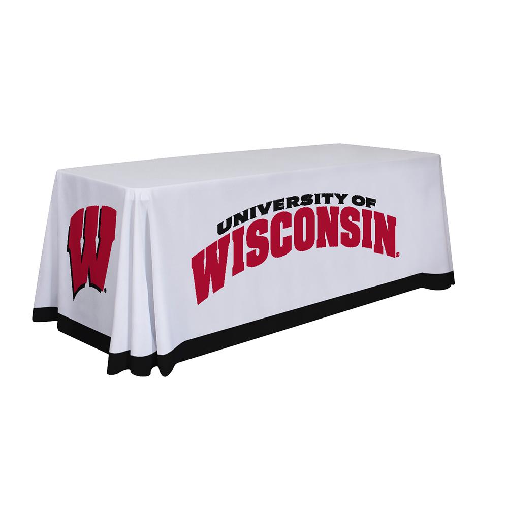 Wisconsin Badgers Ncaa 6 Foot Table Throw