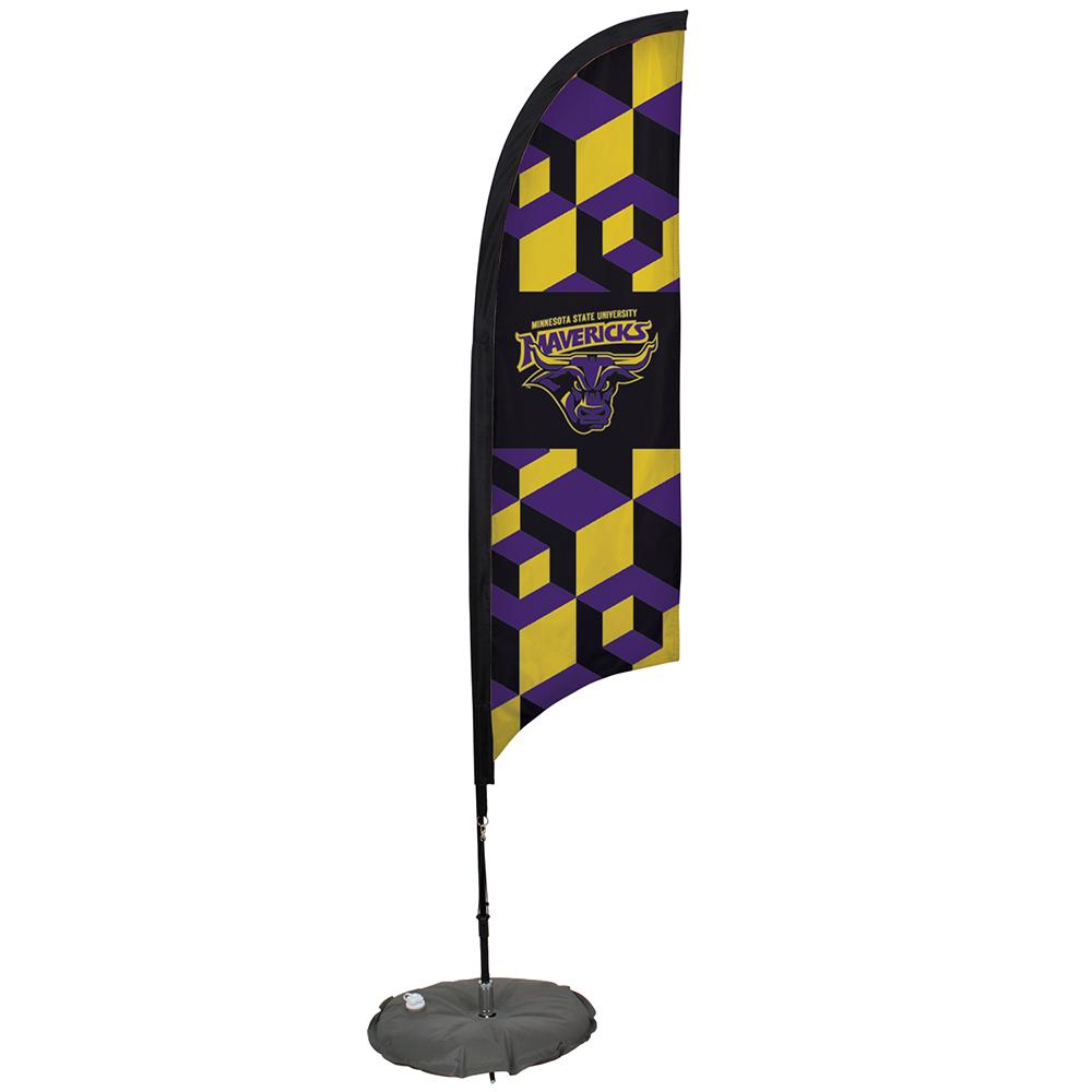 Minnesota State Mankato Mavericks Ncaa 7 Foot Razor Sail Sign