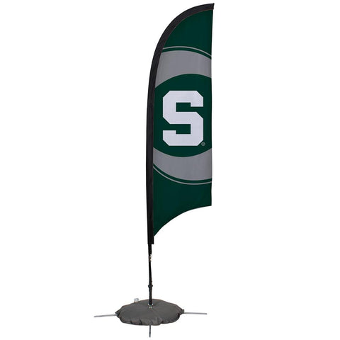 Michigan State Spartans Ncaa 7 Foot Razor Sail Sign