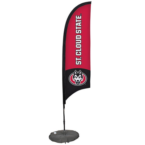 St Cloud State Huskies Ncaa 7 Foot Razor Sail Sign