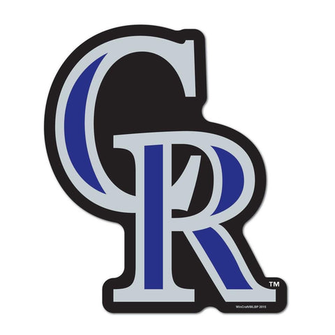 Colorado Rockies MLB Automotive Grille Logo on the GOGO