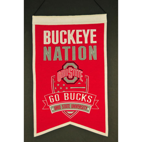 Ohio State Buckeyes Ncaa "nations" Banner (15"x20")