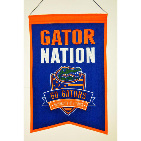 Florida Gators Ncaa "nations" Banner (15"x20")