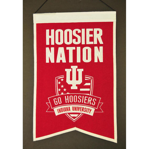 Indiana Hoosiers Ncaa "nations" Banner (15"x20")