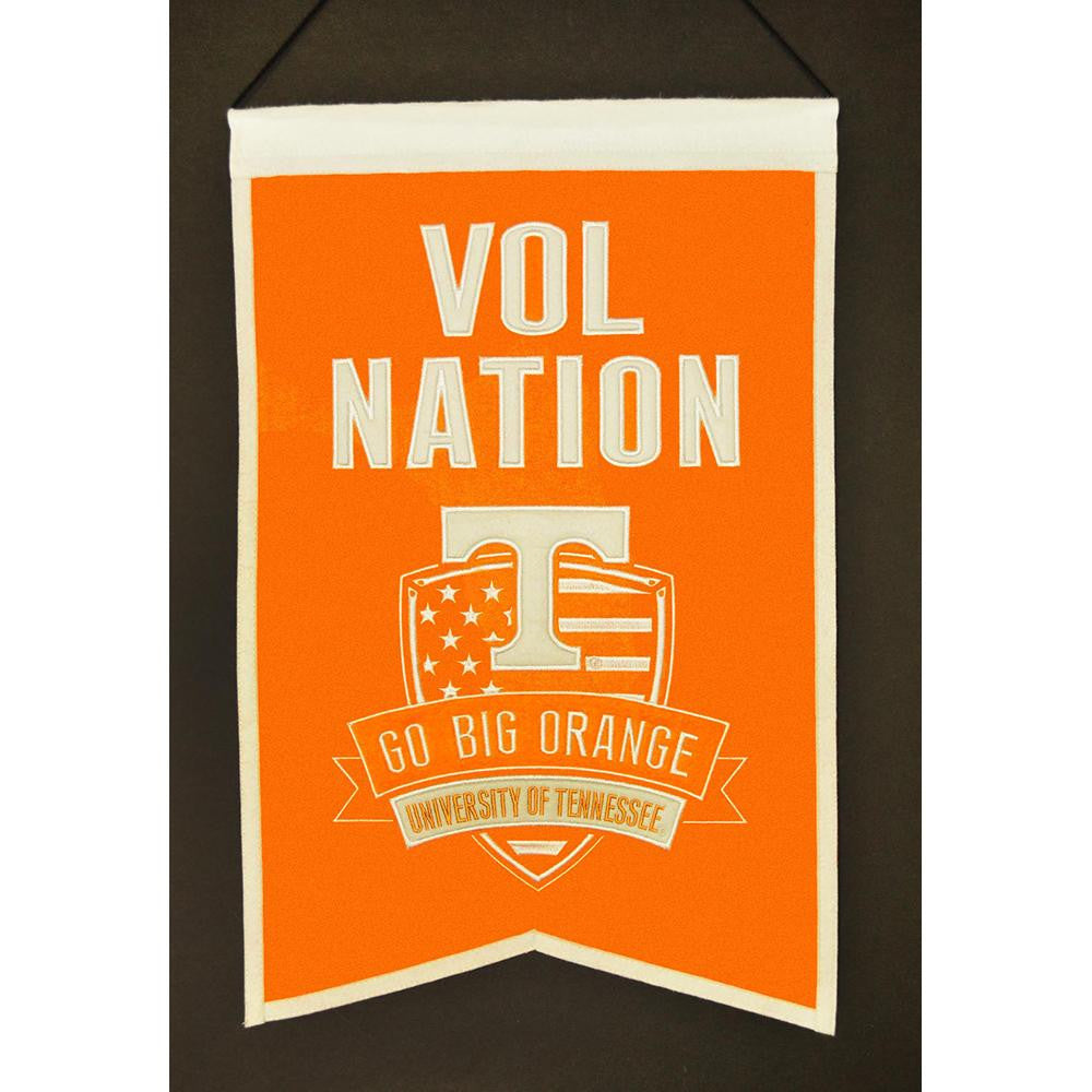 Tennessee Volunteers Ncaa "nations" Banner (15"x20")