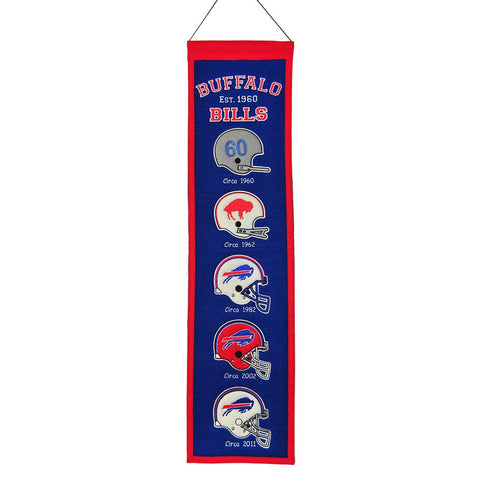 Buffalo Bills NFL Heritage Banner (8x32)