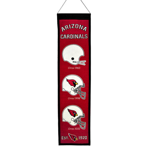 Arizona Cardinals NFL Heritage Banner (8x32)