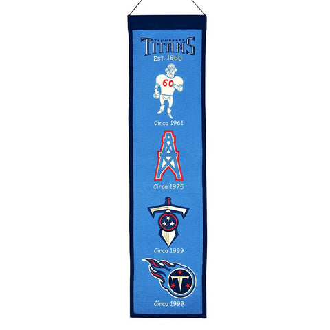 Tennessee Titans NFL Heritage Banner (8x32)