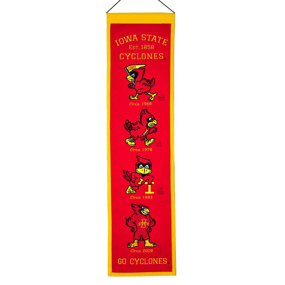 Iowa State Cyclones Ncaa "heritage" Banner (8"x32")