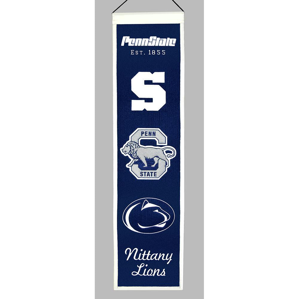 Penn State Nittany Lions Ncaa "heritage" Banner (8"x32")