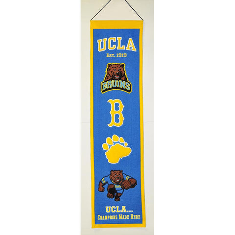 Ucla Bruins Ncaa "heritage" Banner (8"x32")