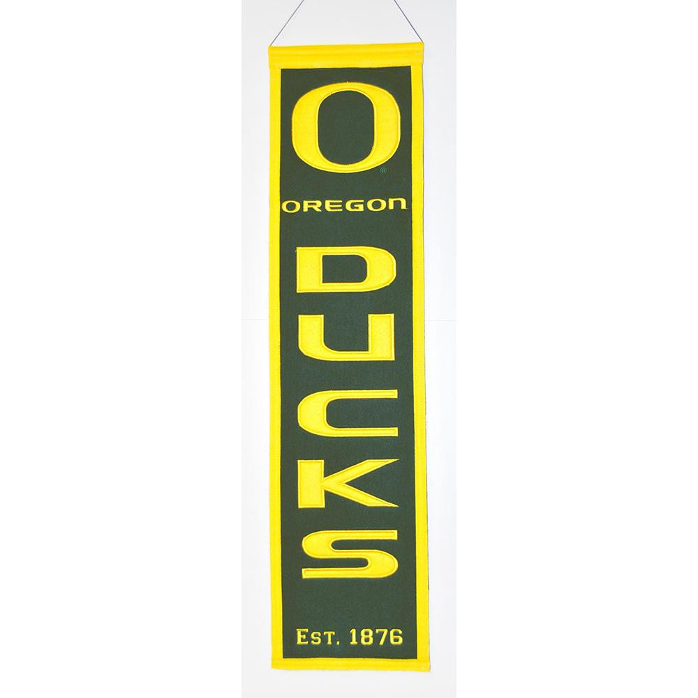 Oregon Ducks Ncaa "heritage" Banner (8"x32")