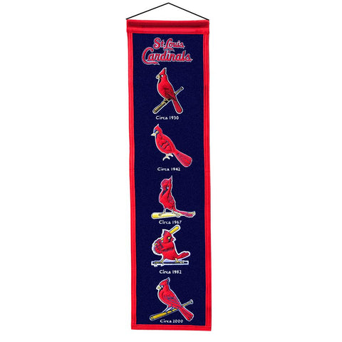 St. Louis Cardinals MLB Heritage Banner (8x32)