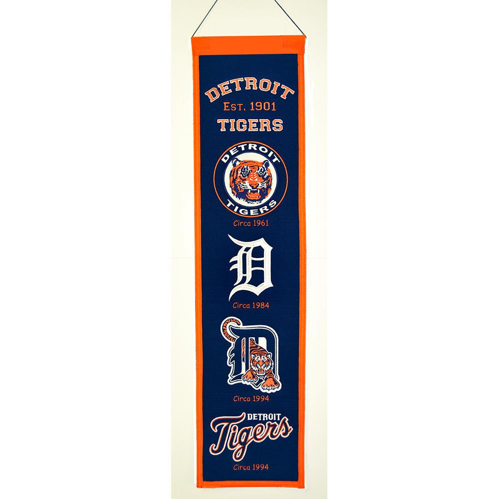 Detroit Tigers MLB Heritage Banner (8x32)