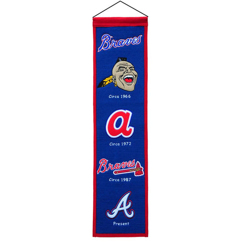 Atlanta Braves MLB Heritage Banner (8x32)