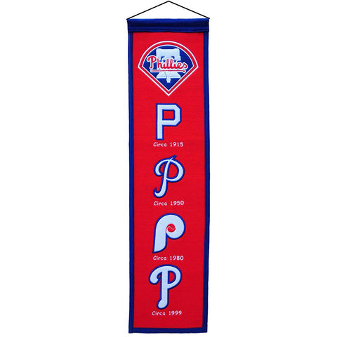 Philadelphia Phillies MLB Heritage Banner (8x32)