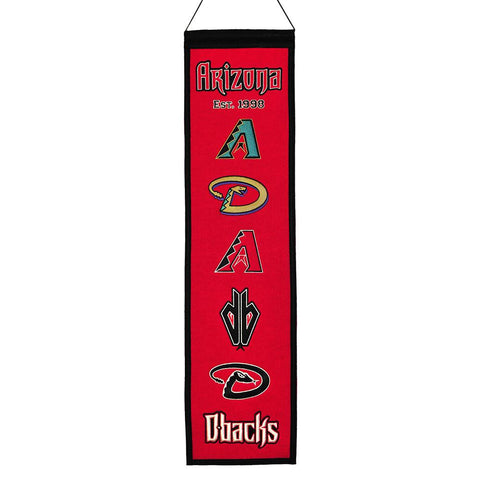 Arizona Diamondbacks MLB Heritage Banner (8x32)