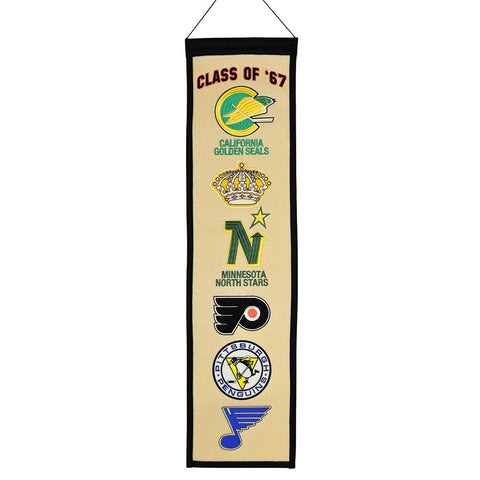 NHL(General) NHL Heritage Banner (8x32)