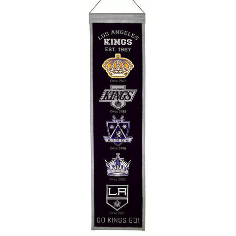 Los Angeles Kings NHL Heritage Banner (8x32)