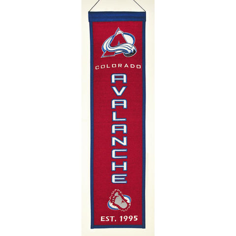 Colorado Avalanche NHL Heritage Banner (8x32)
