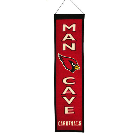 Arizona Cardinals NFL Man Cave Vertical Banner (8 x 32)