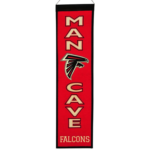 Atlanta Falcons NFL Man Cave Vertical Banner (8 x 32)