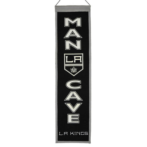 Los Angeles Kings NHL Man Cave Vertical Banner (8 x 32)