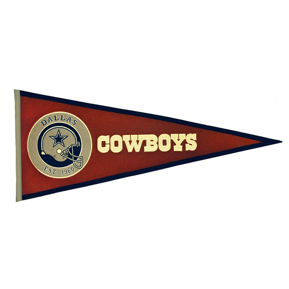 Dallas Cowboys NFL Pigskin Traditions Pennant (13x32)