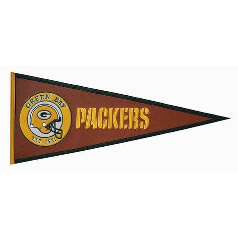 Green Bay Packers NFL Pigskin Traditions Pennant (13x32)