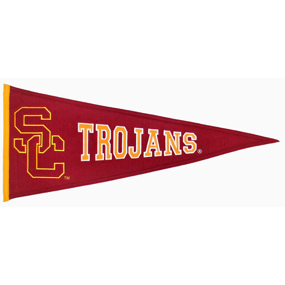 Usc Trojans Ncaa "traditions" Pennant (13"x32")