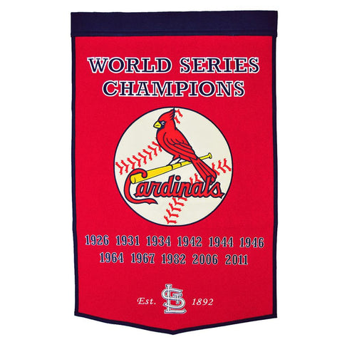 St. Louis Cardinals MLB Dynasty Banner (24x36)