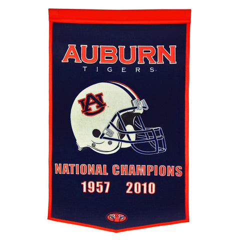 Auburn Tigers Ncaa "dynasty" Banner (24"x36")