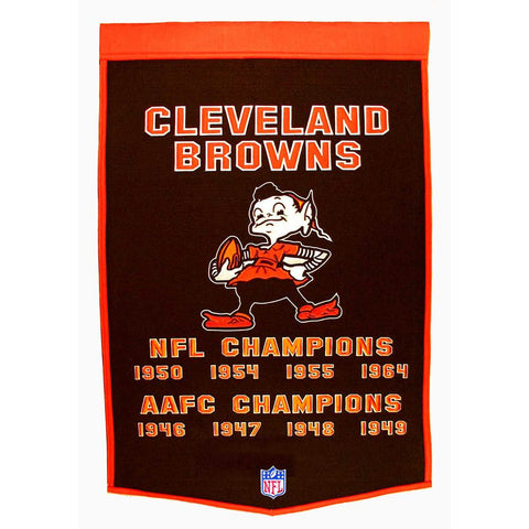 Cleveland Browns NFL Dynasty Banner (24x36)