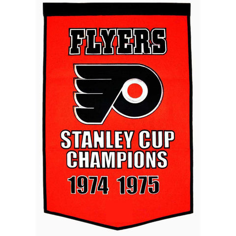 Philadelphia Flyers NHL Dynasty Banner (24x36)