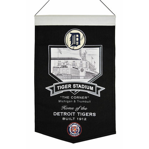 Detroit Tigers MLB Tiger Stadium Stadium Banner (20x15)